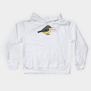 Kirtland's Warbler Kids Hoodie